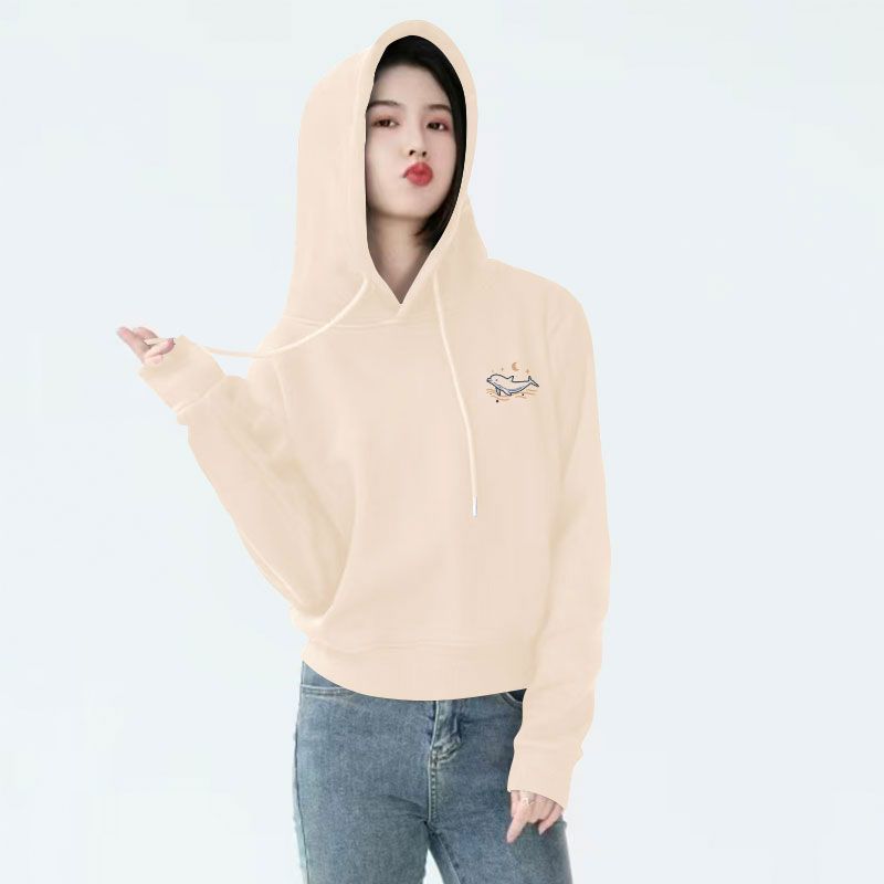 加绒加厚时尚长袖卫衣女秋冬爆款