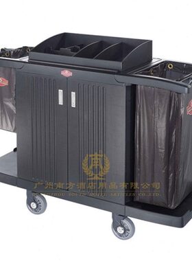 南方SFC-05新款塑料双边客房服务车房口毛巾牙刷工作车布草布袋车
