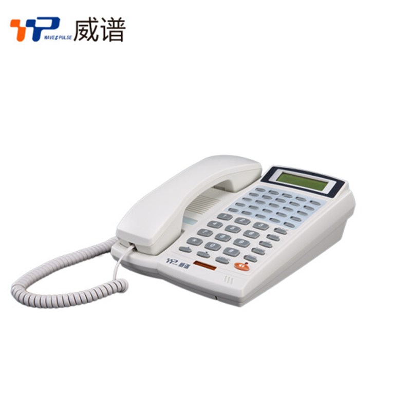 威谱DT-2CE-型 2键中文数字话机适用F D  B2专用话机 前台