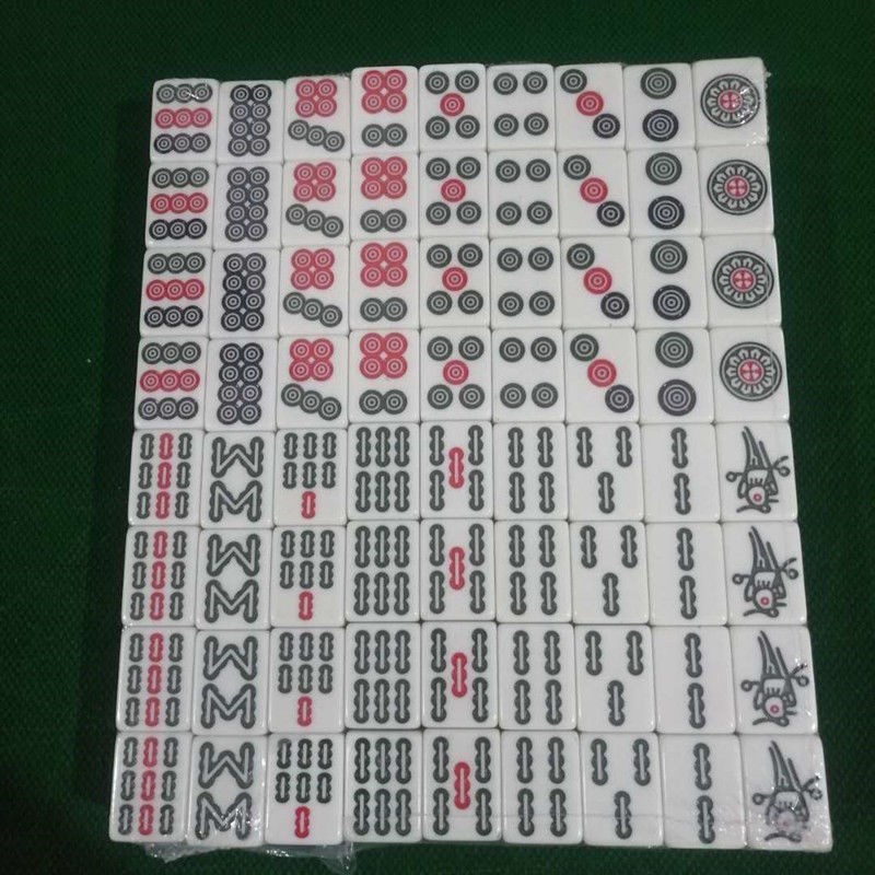 麻花线四口机麻将机磁性棋牌室麻将牌麻雀全自动机用麻将子