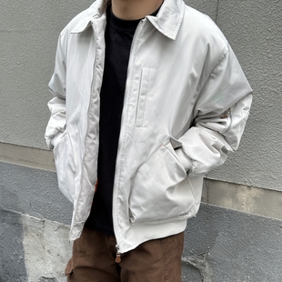 Nosiop棉服夹克美式 风多口袋棉衣男宽松街头复古加厚外套 工装