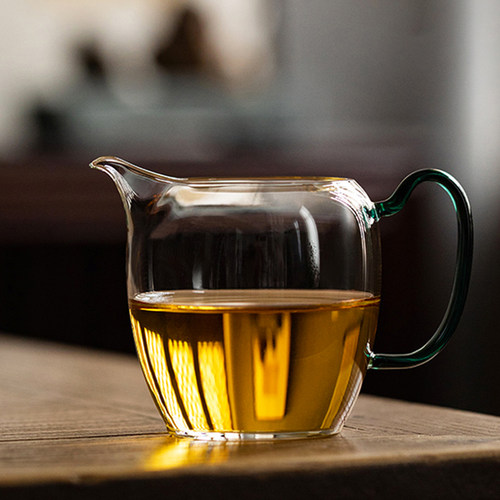品质公道杯升级款轩然茶海小号铅耐热公杯手工茶海分茶器