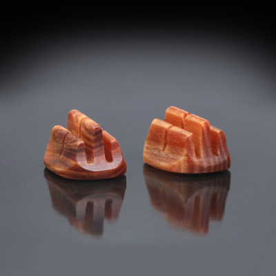 二胡琴码老松节二胡码子琴码演奏级动码手工二胡码子