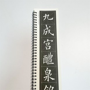 欧阳询楷书近距离字卡九成宫醴泉铭入门书法练习字帖姚孟临