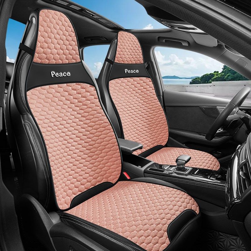 半包围汽车坐垫通用前后布艺亚麻座垫四季经典三件,汽车用品/电子/清洗/改装,通用座套/座垫,淘宝优惠券,粉丝福利购,淘宝优惠卷