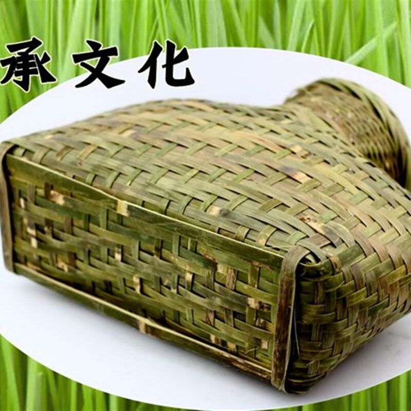 手工竹编鱼篓竹编篓竹制品装饰竹编灯罩小背篓小赶海竹编道具