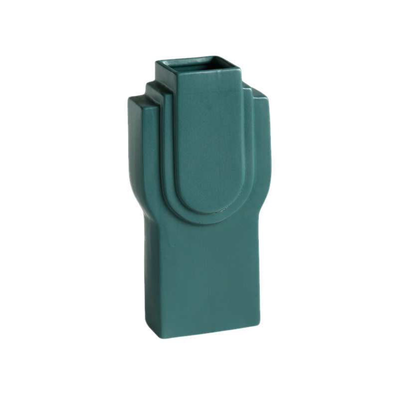 几何陶瓷瓶创意客厅桌面插干家居板房软装摆设,家居饰品,装饰摆件,淘宝优惠券,粉丝福利购,淘宝优惠卷