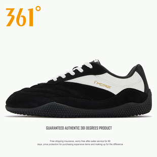 361度女鞋黑色品牌休闲鞋2026春夏季新款低帮软底运动旅游女士鞋
