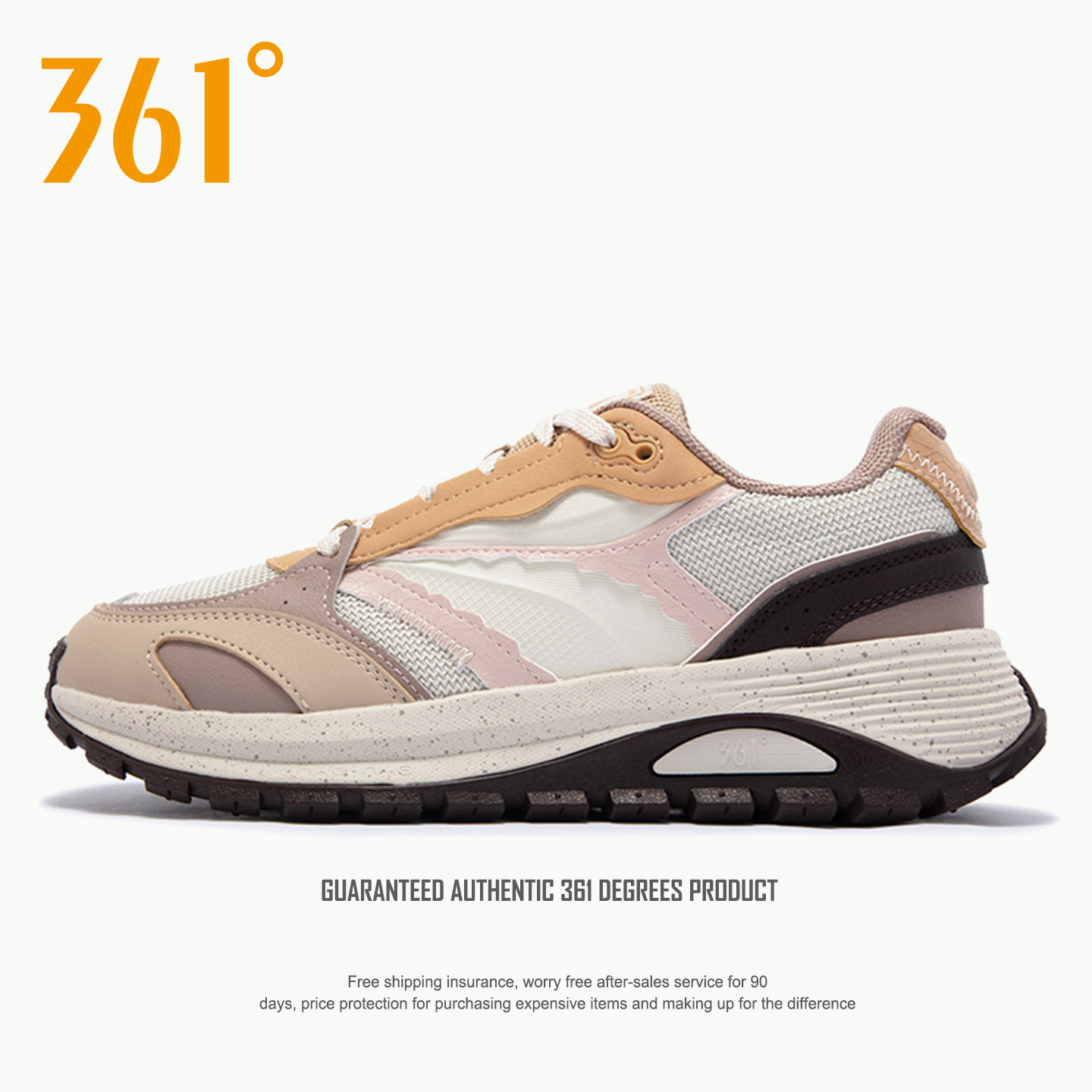 361度女鞋透气官方正品新款2025运动女款休闲保暖透气低帮鞋子女