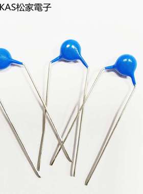 ZONKAS+安规电容陶瓷电容Y1电容器插件Y1 102M/500VACY5V蓝色