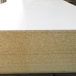 15mm刨花板面白色贴面板桌面免漆板材衣柜颗粒板卫生间隔断板