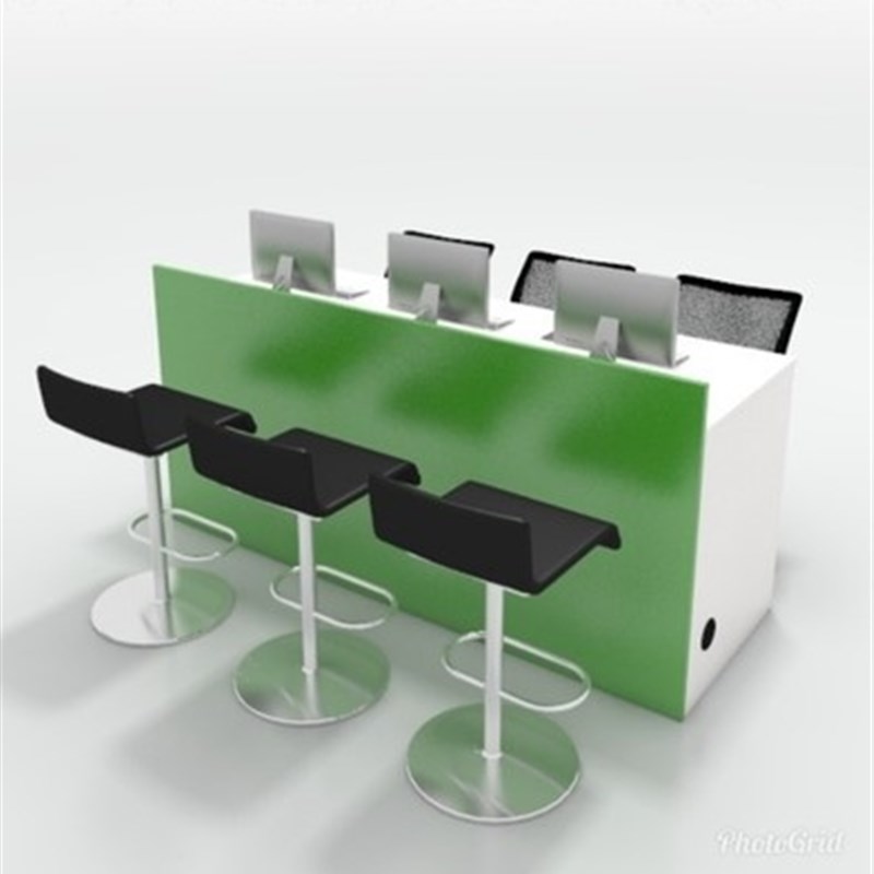 旅行社物流房产中介公司办公桌长条销售咨询迎宾服务台前台接待台