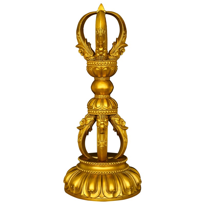 铜金刚杵普巴金刚马头金刚五股金刚藏传佛降魔杵摆件工艺品装饰礼