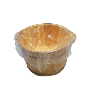 5*55足浴一次性泡脚袋大号加厚洗脚盆塑胶袋子足疗木桶桶0个