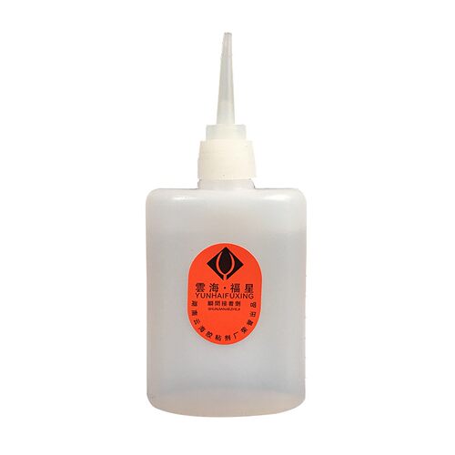 胶水瞬间粘家具修补秒胶大瓶快干粘广告喷绘布红木冒烟