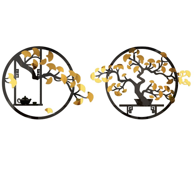 养老院传统文化墙贴敬老院老年公寓疗养活动中心背景墙面贴纸装饰