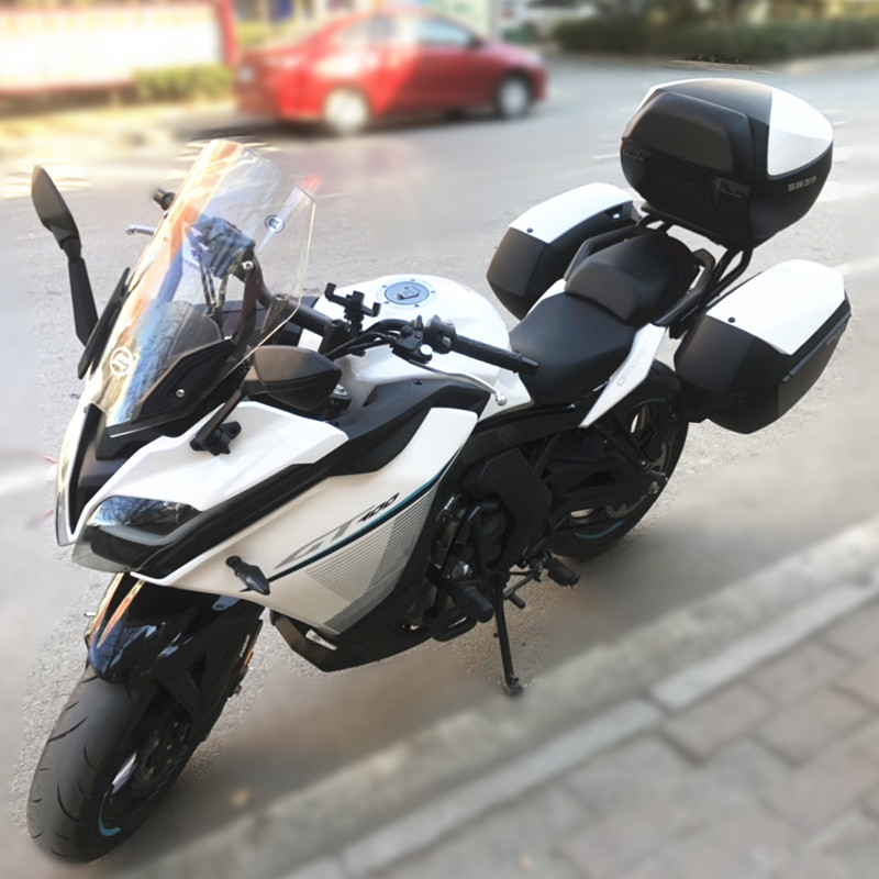 适用于春风GT400夏德边箱尾箱后备箱行李箱快拆GT650边架三箱配件