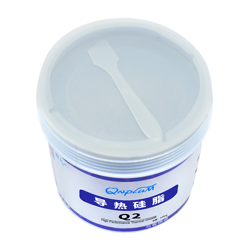 青梅Q2大功率LED灯导热硅脂1KG导热膏1公斤电脑CPU散热硅脂散热膏