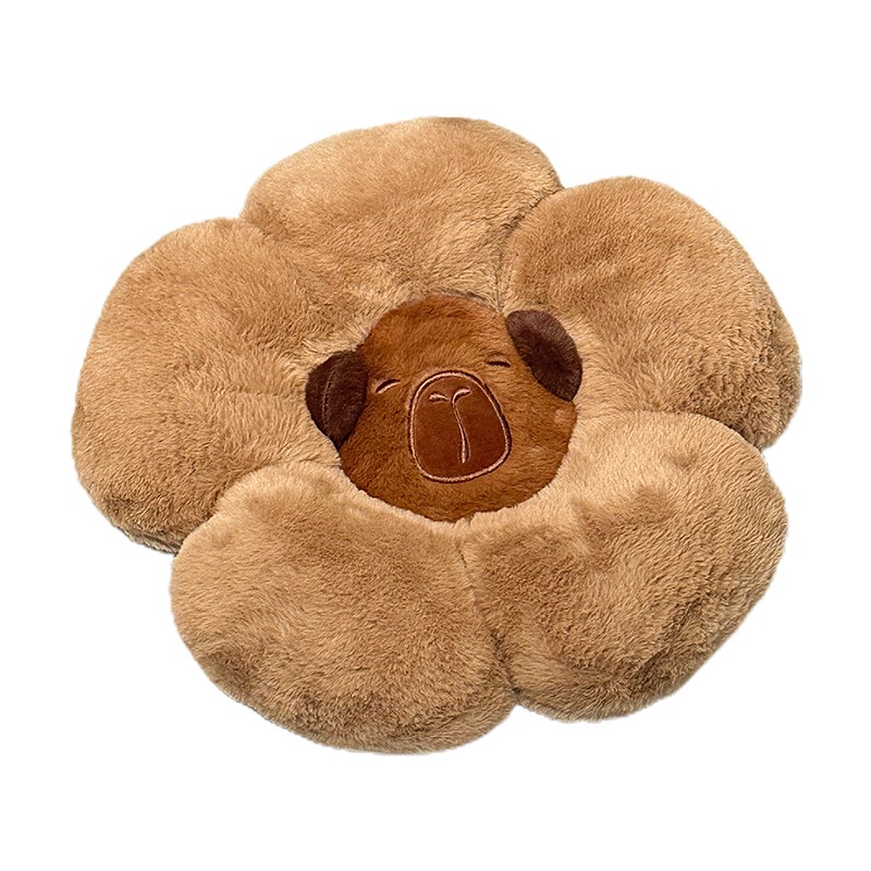 卡皮巴拉坐垫加厚椅子垫屁垫办公室久坐学生教室宿舍座椅垫子座垫