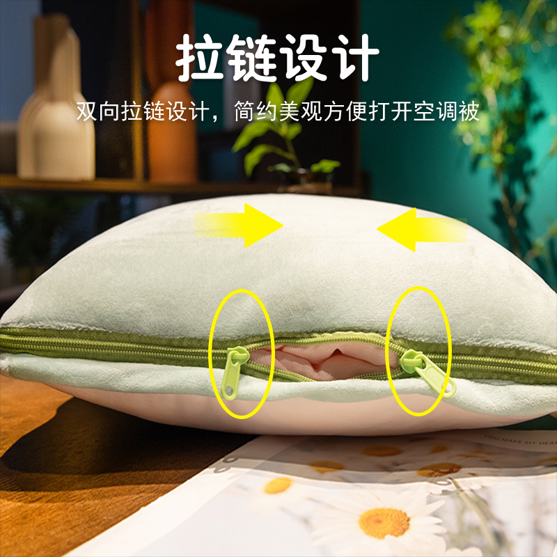 抱枕被子两用车用车载汽车上靠枕午睡枕头空调毯子二合一2022新款