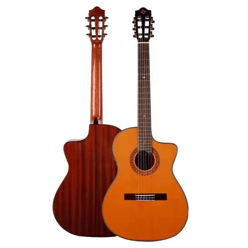 Mrtinez马丁尼玛丁尼跨界MP1 MH R OV面单板专业古典吉他电箱