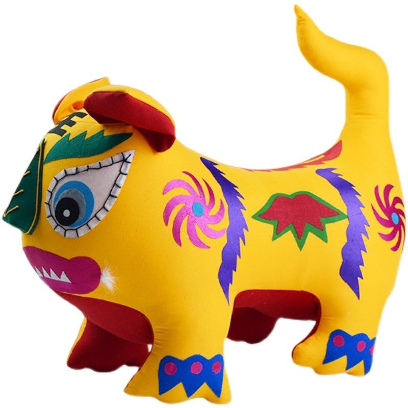 布老虎手工制作传统民间工艺特色礼品出国赠送人毛绒拍照道具,特色手工艺,布老虎,淘宝优惠券,粉丝福利购,淘宝优惠卷