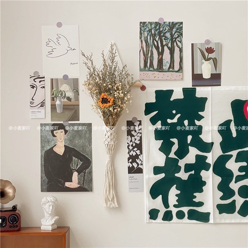 干卡片挂毯 卧室客厅墙面装饰背景墙挂饰床头立体壁挂,家居饰品,壁饰,淘宝优惠券,粉丝福利购,淘宝优惠卷