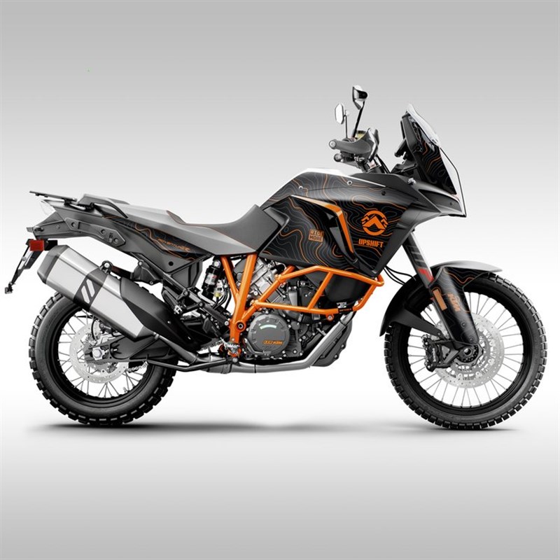 定制KTM10 1090 1290ADV改装贴纸全车贴花车身贴 贴膜版画拉花