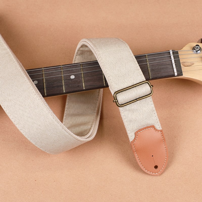 棉麻风电吉他背带加厚贝斯背带加宽斜跨吉他肩带木吉他通用带