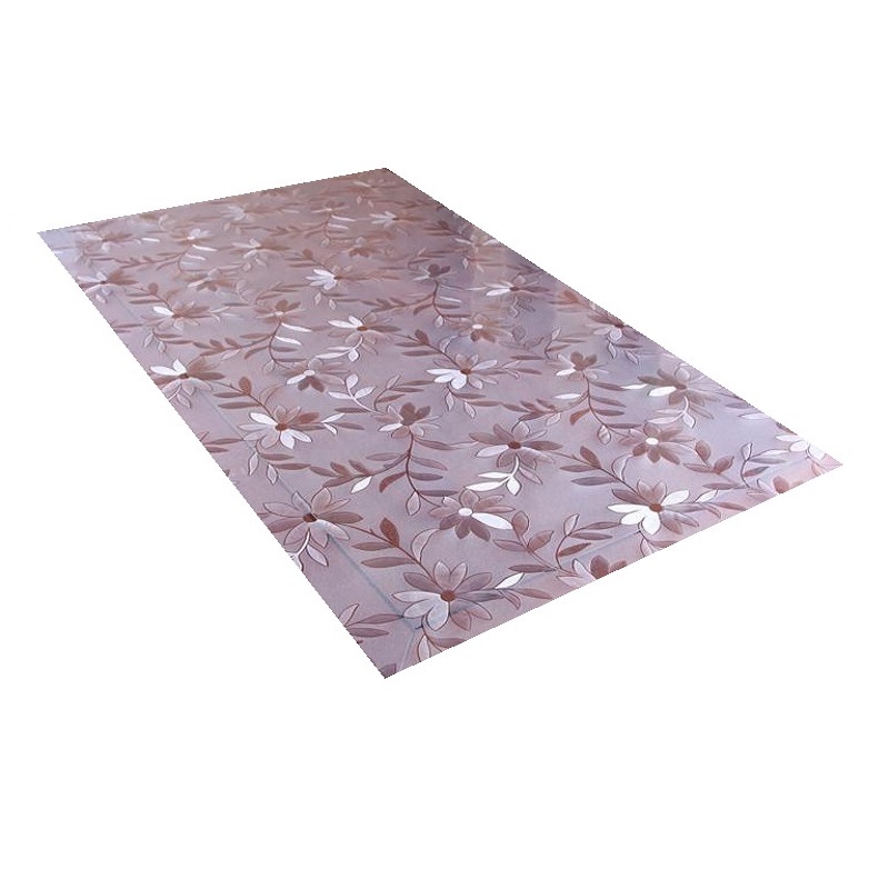 cm宽PC塑料茶几垫防烫水晶板免洗加厚电视柜方形餐桌台布