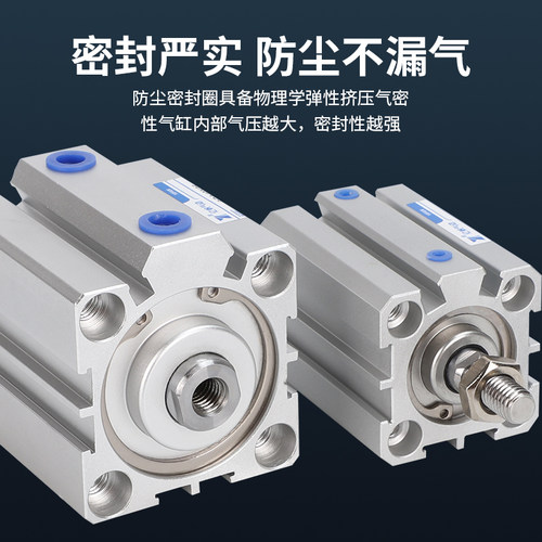 D薄型气缸22带磁外牙小型气动