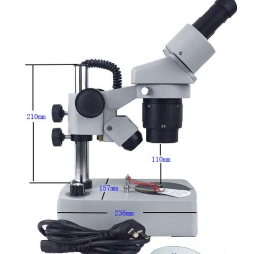 OKA奥卡光学XTJ-4400两档变倍体视显微镜10X20X30X40X定倍放大镜