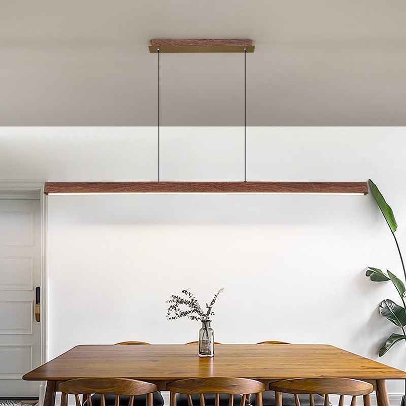 吊灯现代店铺商用一字ld长条办公室茶桌书房饭厅吧台灯,家装灯饰光源,餐厅吊灯,淘宝优惠券,粉丝福利购,淘宝优惠卷