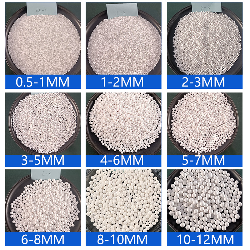活性氧化铝球原生球干燥吸附催化剂载体除氟空压机B吸干机1斤装