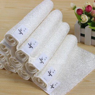 竹纤维洗碗巾 南竹韩式彩色洁巾 易沾油抹布百洁布 条装