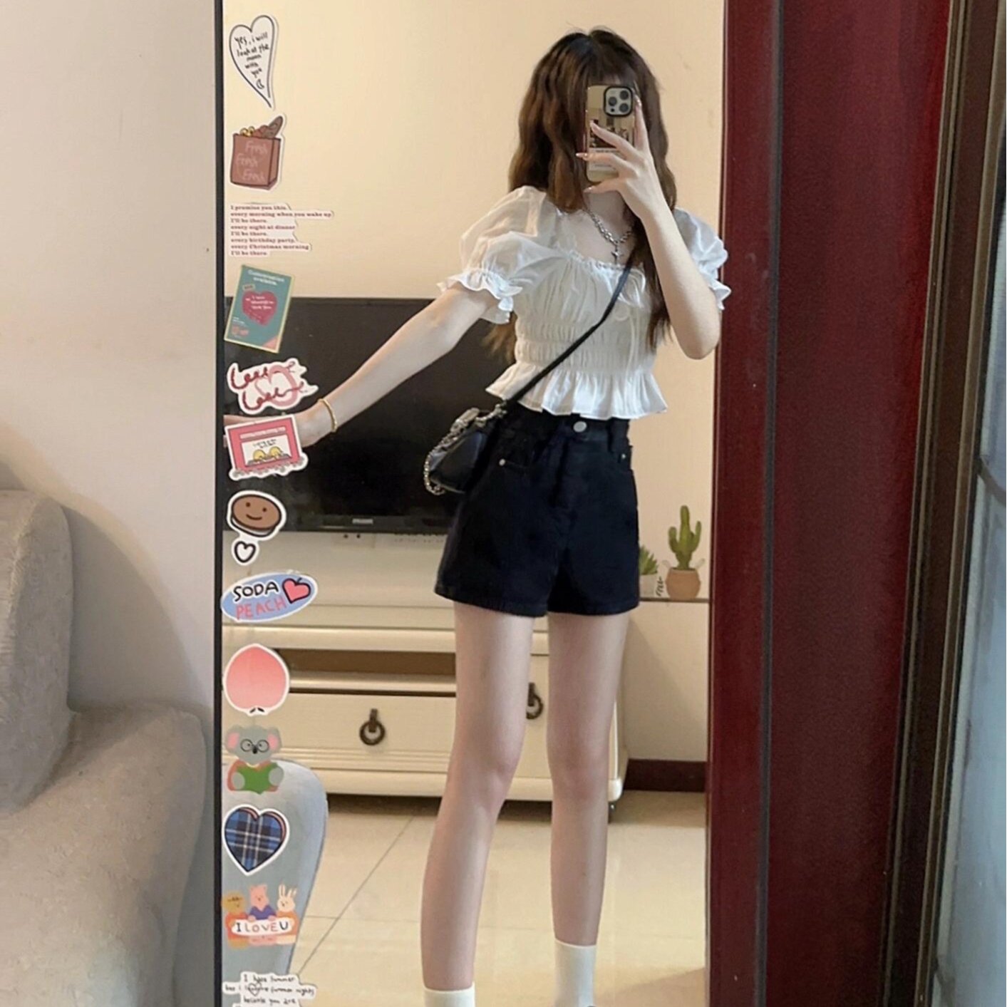 夏季穿搭酷盐系时尚减龄网红炸街可盐可甜港风复古chic两件套装女