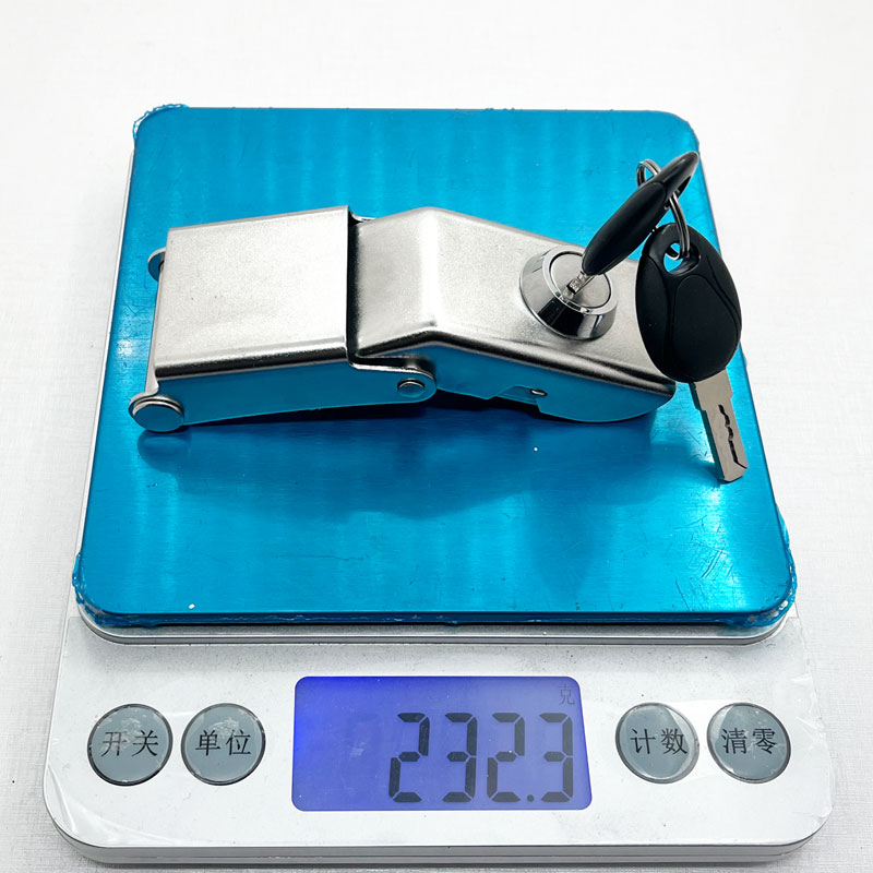 不锈钢快拆搭扣下锁工具箱包鸭嘴卡扣铝合金快拆配件上锁搭扣配件