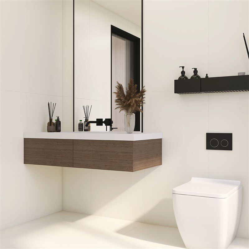 罗浮威尔柔光天鹅绒纯色奶油风瓷砖750x1500卧室客厅防污防滑地砖