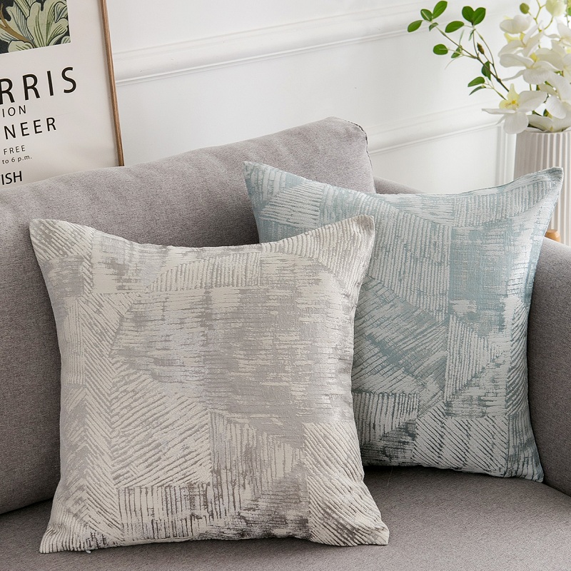 沙发抱枕套2022新款长方形厚款55x55cm靠垫套子不含芯看电视靠枕