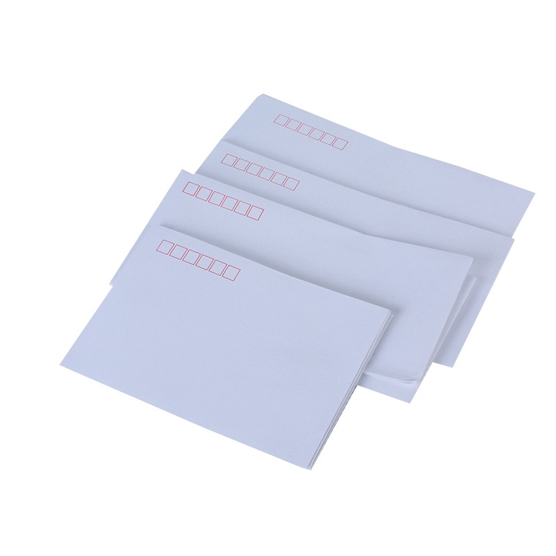 信封西式集邮加厚白色140克纸3567上开口无贴处有监制能邮寄