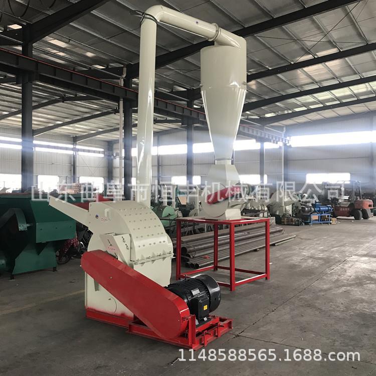 内蒙古木材粉碎机锯末边角料削片机园林树枝木墩破碎机