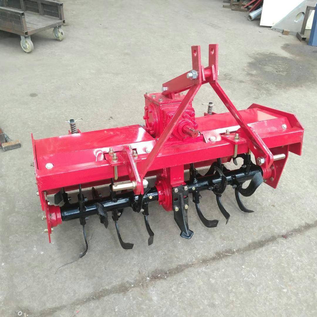 四轮拖拉机后悬挂8键旋耕机1.5米旋耕机大箱旋耕机农业耕地犁