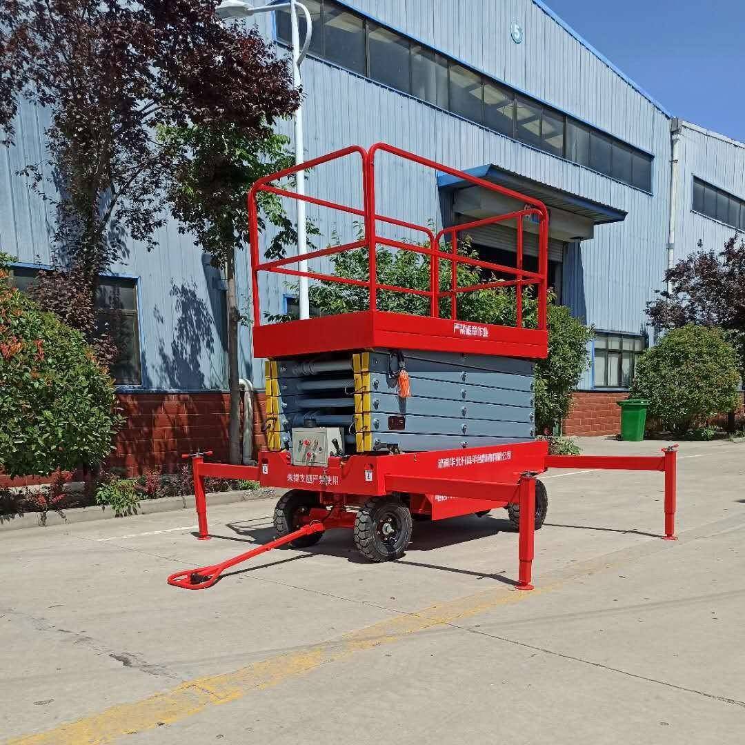 厂家供应小型电动升降平台10米6米移动式升降机电动剪叉式升降台