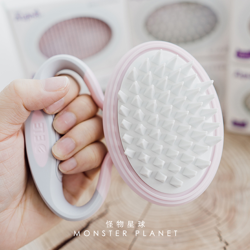 怪物星球 狗狗针梳按摩梳宠物洗澡刷洗澡梳撸毛梳去毛梳狗狗梳子