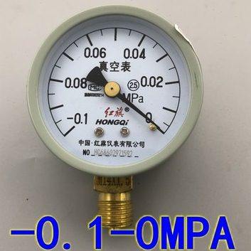 Z-60红旗  真空表Z60 -0.1-0MPa