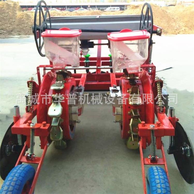 小型花生播种机花生膜上点播机播种机玉米起垄覆膜打孔一体机
