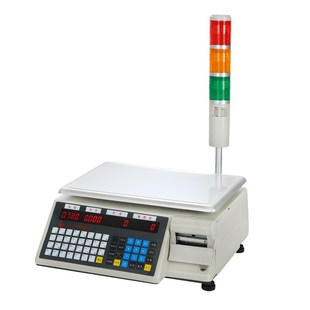 大华电子计数条码 秤G高精度克工业打印标签计重三色报警台称