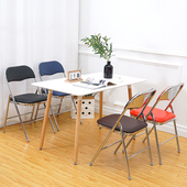 便携办公会议椅电脑椅餐椅座椅培训椅靠背椅