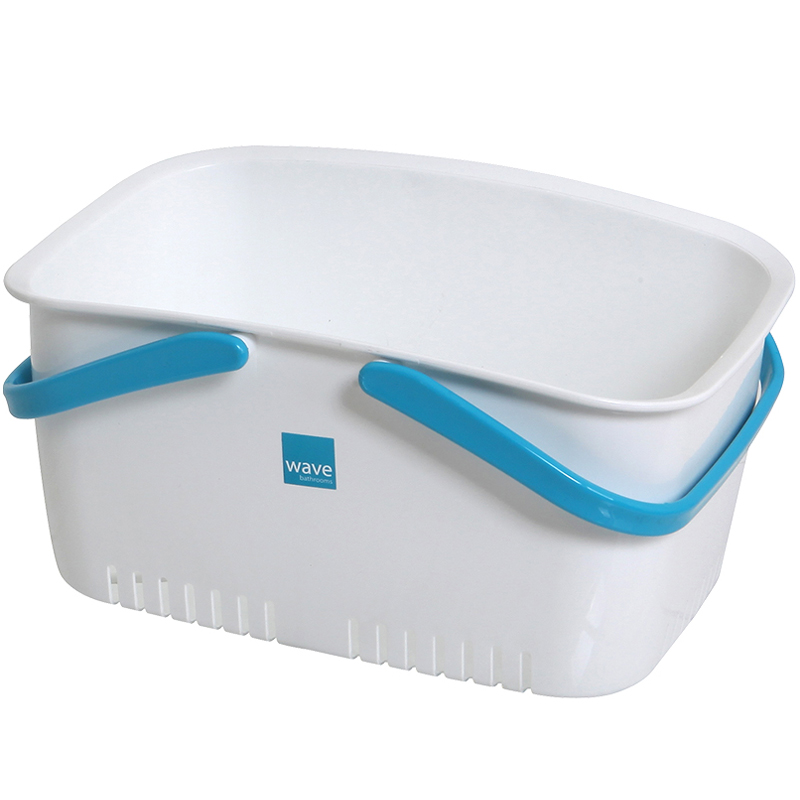 韩国进口洗澡篮塑料篮洗浴置物篮收纳筐手提篮沐浴篮子浴室收纳篮