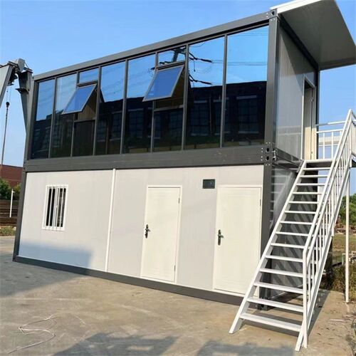 住集装箱房g屋快拼箱阳光房拆卸彩钢板活动房别墅